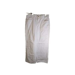 Universal Thread Women's Relaxed Fit Wide-Leg White Jeans EUC Size 10R 31x32